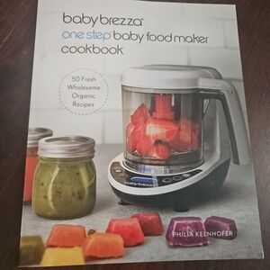 Baby brezza cookbook - new